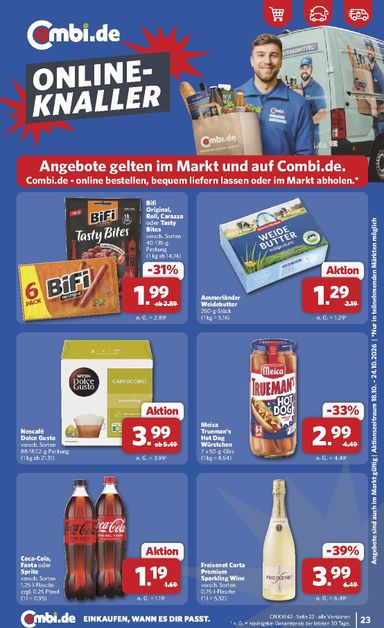 Prospekt Combi - Combi gültig ab 19.10. bis 24.10. - seite 23
