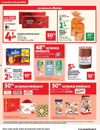 Folder Auchan - Auchan Supermarché van 20/10 tot 24/10 - side 14