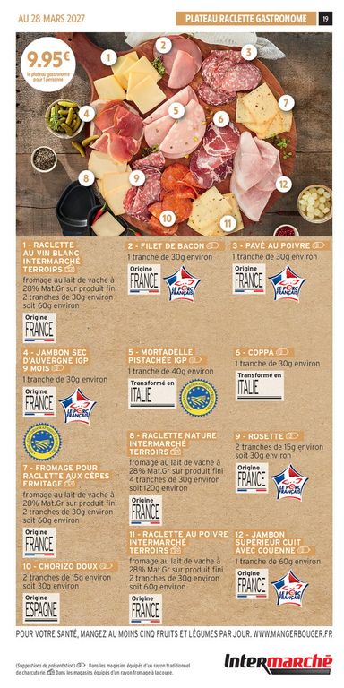 Catalogue Intermarché - Intermarché - Les Menus Traiteur valable dès le 06/10 au 28/03 - page 19