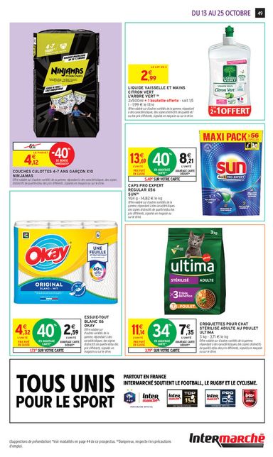 Catalogue Intermarché - Intermarché valable dès le 13/10 au 25/10 - page 41