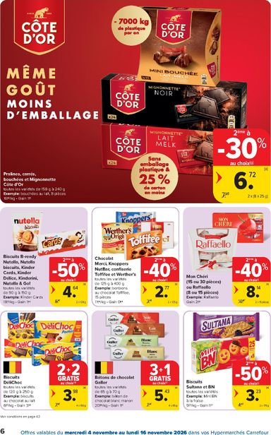 Folder Carrefour - Carrefour Hypermarchés van 04/11 tot 16/11 - side 6
