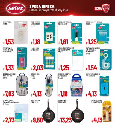 Volantino Famila - Famila - Selex valido dal 01/10 al 28/10 - pagina 17