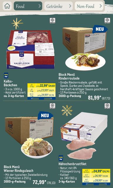 Prospekt METRO - Metro - Saisonkatalog Erfolgsrezept gültig ab 01.10. bis 31.12. - seite 16