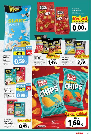 Katalog Plodine - Plodine - Vrijedni kupovine vrijedi od 22.10. do 04.11. - stranica 47