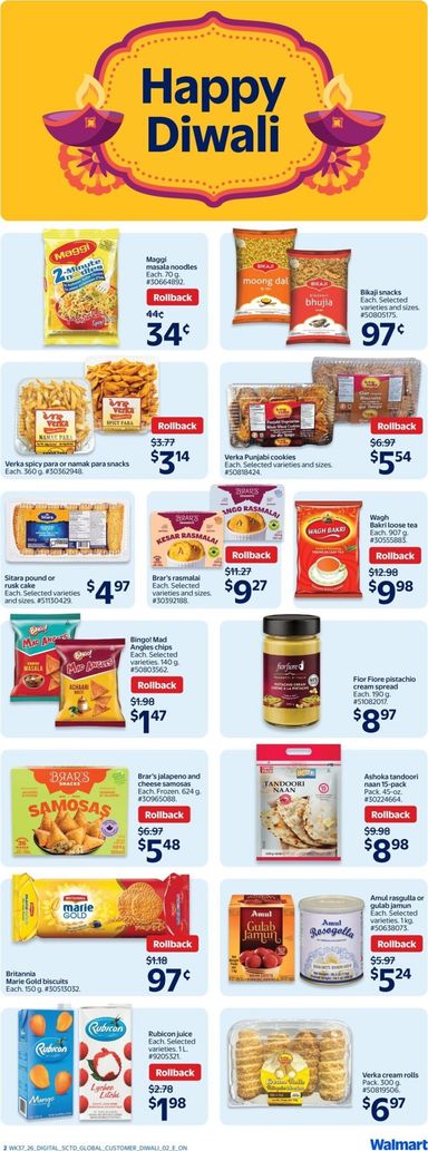 Flyer Walmart - Walmart - Diwali valid since 10-15 until 11-11 - page 12