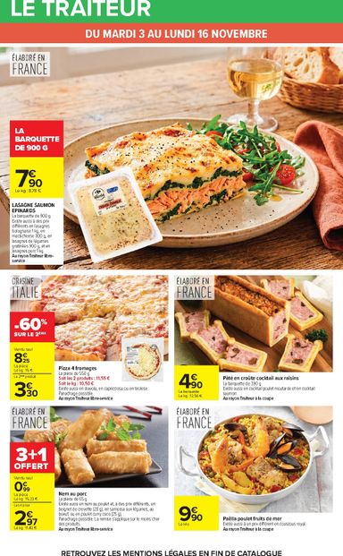 Catalogue Carrefour - Carrefour - Petit Déjeuner valable dès le 03/11 au 16/11 - page 33