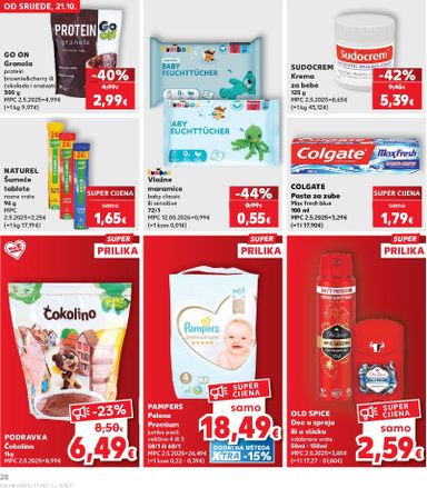 Katalog Kaufland - Kaufland vrijedi od 21.10. do 27.10. - stranica 28