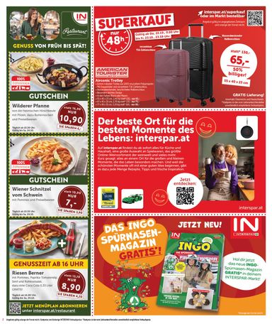 INTERSPAR-Flugblatt - INTERSPAR gültig ab 22.10. bis 04.11. - seite 2