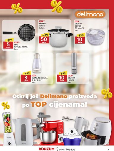 Katalog Konzum - Konzum - Top ponuda brendova vrijedi od 09.10. do 31.10. - stranica 5