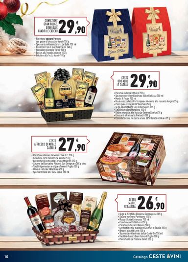 Volantino Spazio Conad - Spazio Conad - Ceste & vini valido dal 05/11 al 24/12 - pagina 10