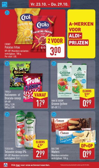 Folder ALDI - ALDI - Weekend van 23-10 tot 25-10 - side 4