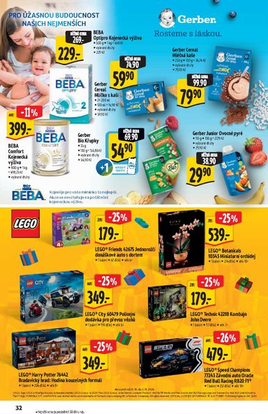 Leták Albert - Albert Hypermarket - Značková kvalita od 21.10. do 03.11. - strana 32