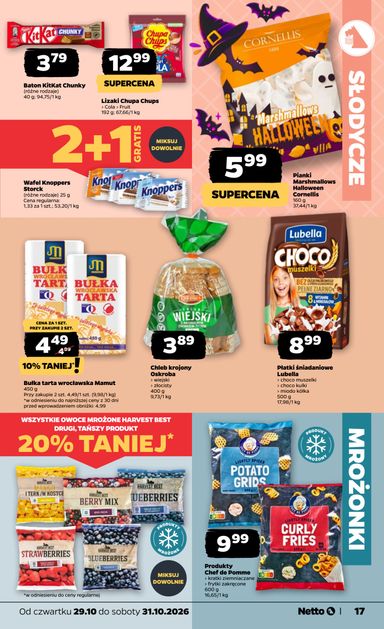 Gazetka Netto - Netto - Food od 29.10. do 31.10. - strona 17