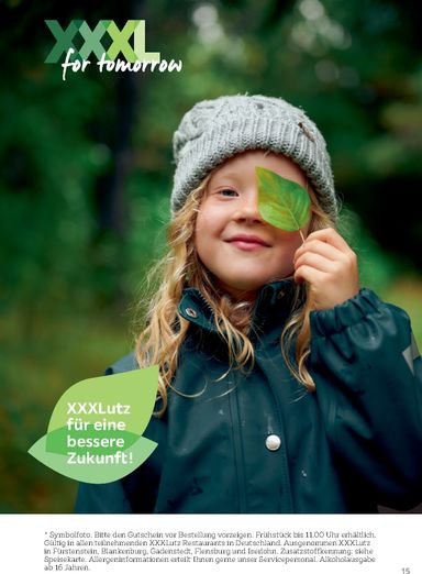 Prospekt XXXLutz - XXXlutz - Restaurantgutscheine gültig ab 01.08. bis 31.01. - seite 15
