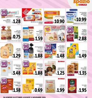 Volantino Spazio Conad - Spazio Conad - Roma valido dal 30/10 al 12/11 - pagina 17
