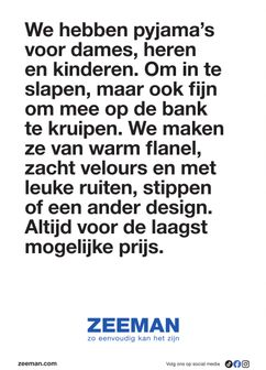 Zeeman folder van zaterdag 24/10