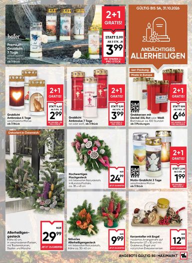 Maximarkt-Flugblatt - Maximarkt gültig ab 22.10. bis 28.10. - seite 17