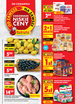 Gazetka Biedronka od czwartku 15.10.