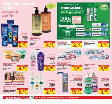 Volantino Eurospar - Eurospar - Deutch valido dal 15/10 al 28/10 - pagina 22