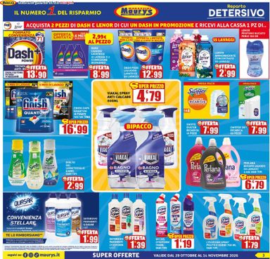 Volantino Maury's - Maury's - I nostri marchi -30% valido dal 29/10 al 14/11 - pagina 3