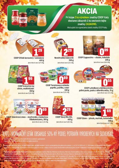 Leták COOP Jednota - COOP Jednota - Revúca od 19.10. do 08.11. - strana 4