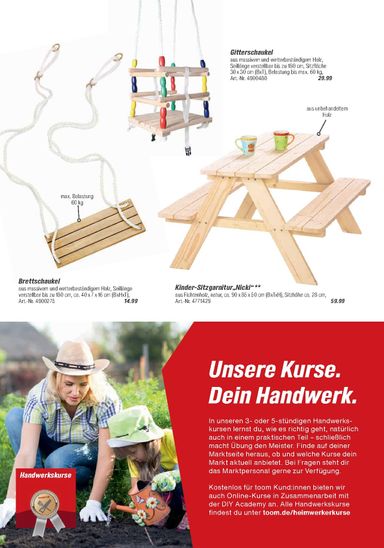 Prospekt toom - Toom - Gartenmöbel & Solar-Leuchten gültig ab 01.03. bis 31.12. - seite 68