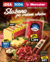 Roda - Specijal sireva i delikatesa važi od ponedeljka 26.10.2026