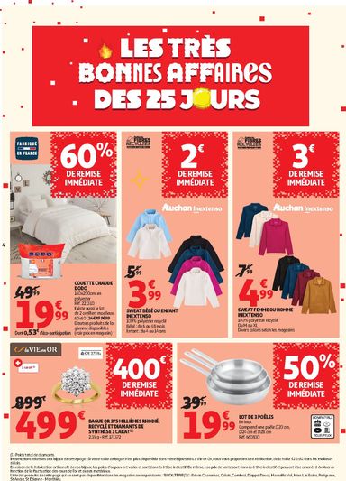 Catalogue Auchan - Auchan - 25 jours valable dès le 27/10 au 01/11 - page 4