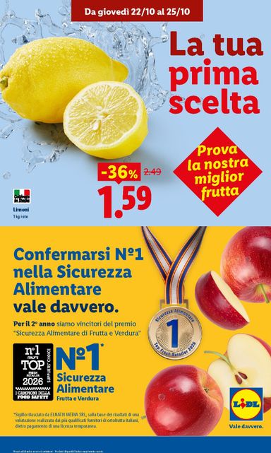 Volantino Lidl - Lidl - Fresca e conveniente valido dal 22/10 al 28/10 - pagina 5
