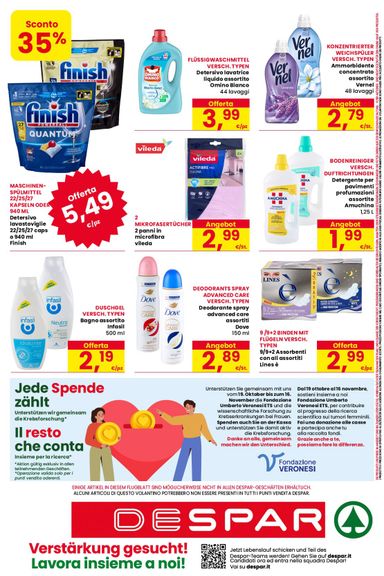 Volantino Despar - Despar valido dal 15/10 al 28/10 - pagina 16