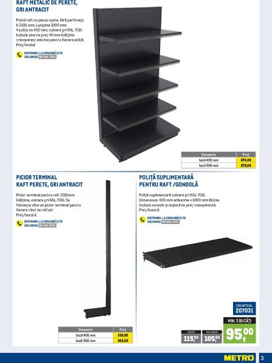Catalogul Metro - Metro - Echipamente pentru magazinul tău de la 01.10. până la 04.01. - pagina 3
