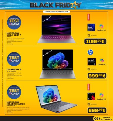 Volantino Euronics - Euronics - Black Friday Anteprima valido dal 29/10 al 11/11 - pagina 10