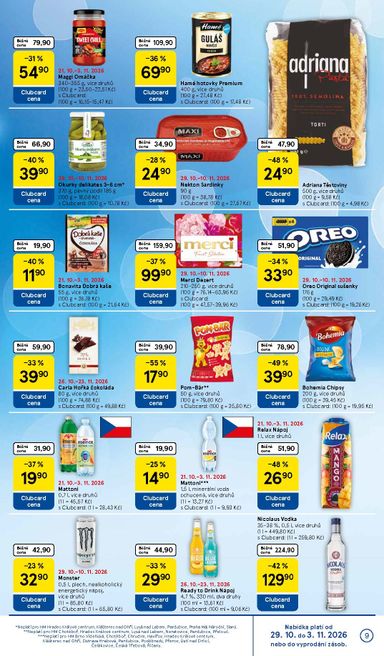 Leták Tesco - Tesco od 29.10. do 03.11. - strana 9