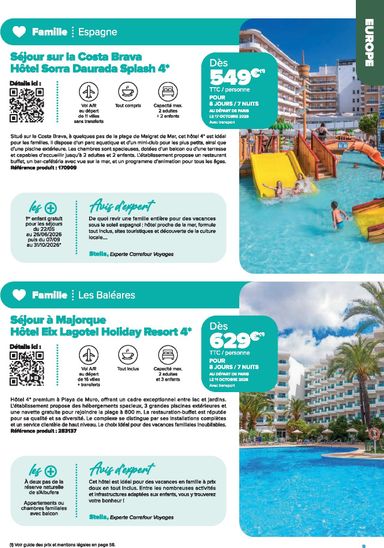 Catalogue Carrefour Market - Carrefour Market - Voyages valable dès le 22/01 au 31/12 - page 9