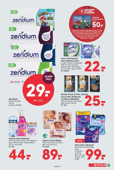 Brochurer SPAR - Spar gyldig fra 23.10. til 29.10. - side 20