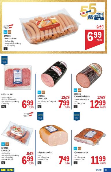 METRO-Flugblatt - Metro - Profi gültig ab 15.10. bis 28.10. - seite 13