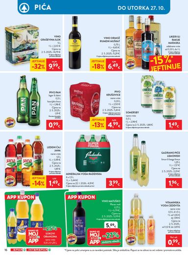 Katalog INTERSPAR - Interspar vrijedi od 21.10. do 27.10. - stranica 29