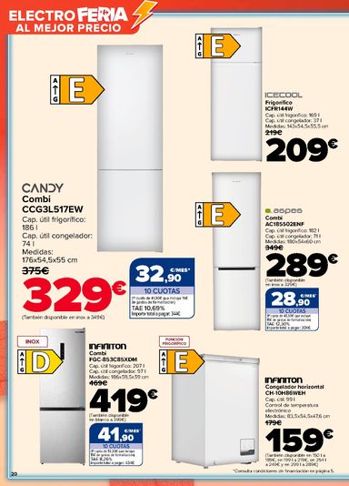 Folleto Carrefour - Carrefour - Electro Feria del 27/10 al 10/11 - página 20