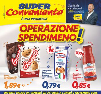 Volantino Super Conveniente - Super Conveniente valido dal 23/10 al 02/11 - pagina 1