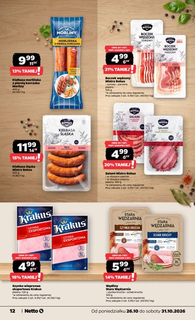 Gazetka Netto - Netto - Food od 26.10. do 31.10. - strona 12