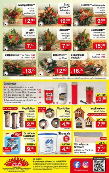 Prospekt Zimmermann - Zimmermann gültig ab 26.10. bis 30.10. - seite 18