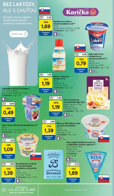 Leták Tesco - Tesco od 14.10. do 20.10. - strana 24