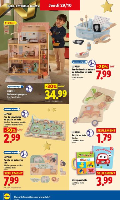 Catalogue Lidl - Lidl valable dès le 29/10 au 04/11 - page 44
