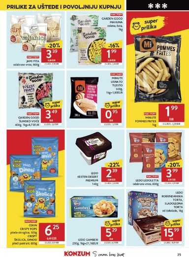 Katalog Konzum - Konzum vrijedi od 14.10. do 20.10. - stranica 25