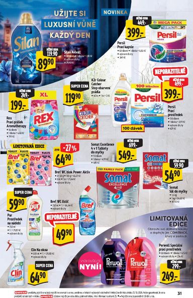 Leták Albert - Albert Hypermarket - Značková kvalita od 21.10. do 03.11. - strana 31