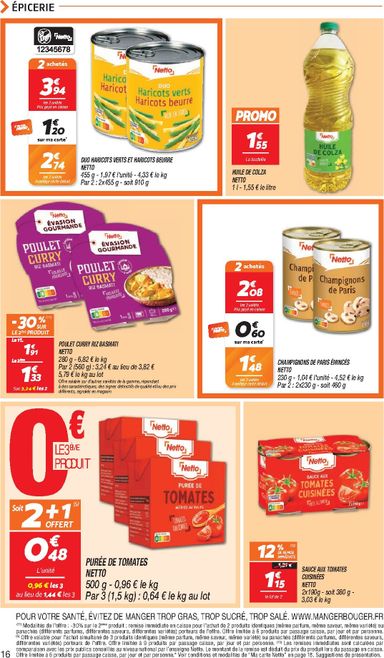 Catalogue Netto - Netto valable dès le 20/10 au 26/10 - page 16