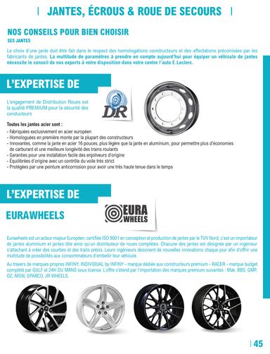 Catalogue E.Leclerc - E.Leclerc - L'auto valable dès le 12/05 au 27/03 - page 45