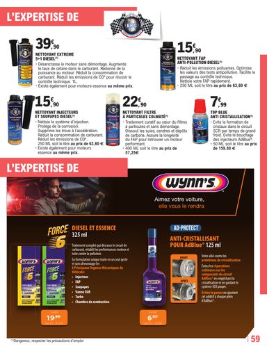 Catalogue E.Leclerc - E.Leclerc - L'auto valable dès le 12/05 au 27/03 - page 59