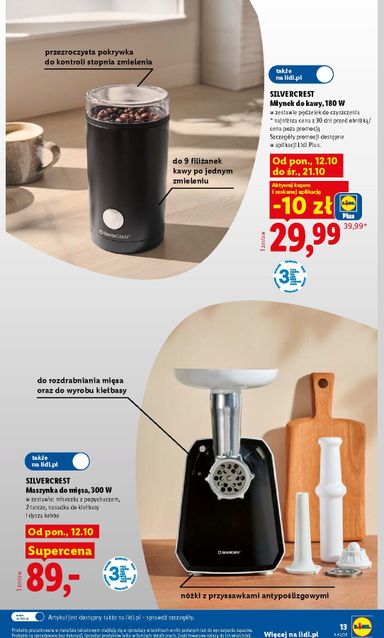 Leták Lidl Polsko - Lidl Polsko - Katalog Okazji od 12.10. do 24.10. - strana 21
