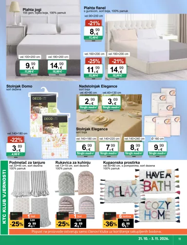 Katalog KTC - KTC - Igračke i Tekstil vrijedi od 21.10. do 03.11. - stranica 11